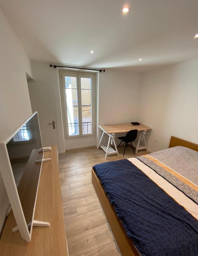Ferienwohnung Le Coeur Du Port De Golfe Juan - Parking - Clim - Wifi Vallauris Exterior foto